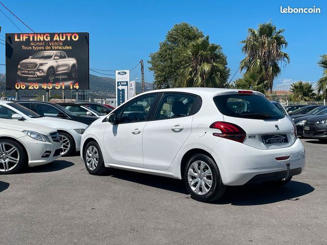 Peugeot 208 1.6 BlueHDI 100ch Style 5p Blanc de 2015