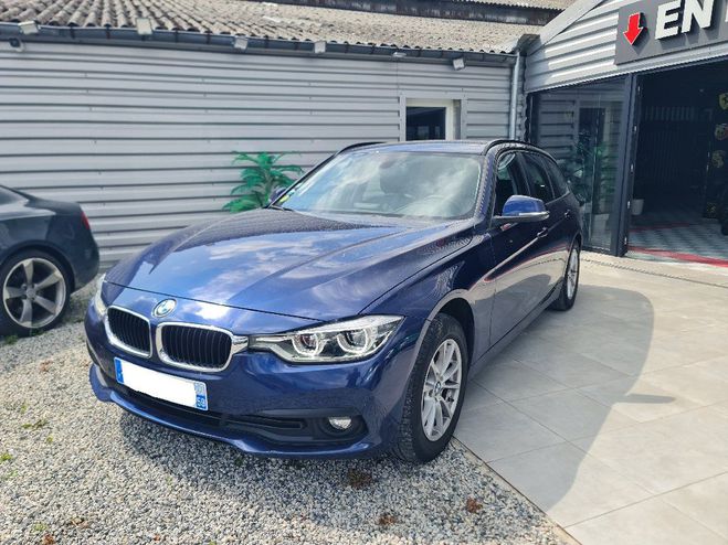 BMW Serie 3 TOURING F31 LCI2 318d 150 ch PACK Lounge Bleu de 2017