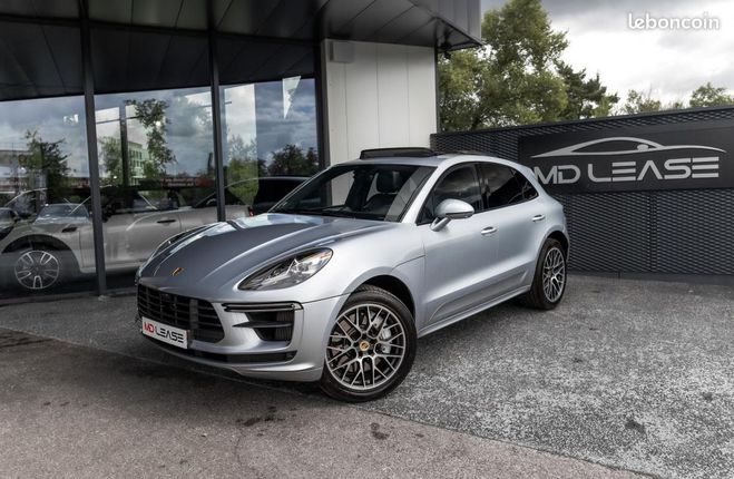 Porsche Macan Turbo 3.0 440 ch PDK Leasing 699 Euros-  Gris de 2019
