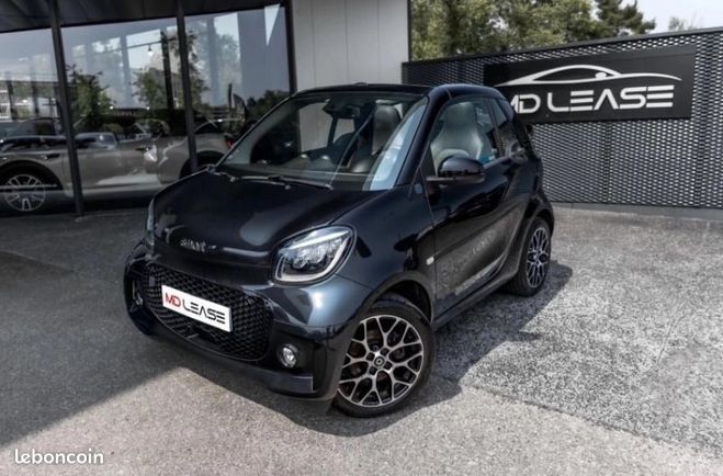 Smart Fortwo CABRIO EQ 82 ch Leasing 179 Euros- Mois  Noir de 2020