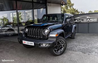  Voir détails -Jeep Wrangler MY21 Unlimited 4xe 2.0 l T 380 ch PHEV 4 à Lyon (69)