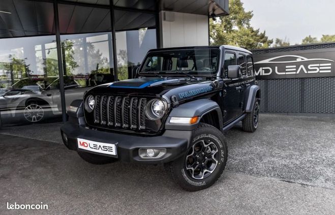 Jeep Wrangler MY21 Unlimited 4xe 2.0 l T 380 ch PHEV 4 Noir de 2021