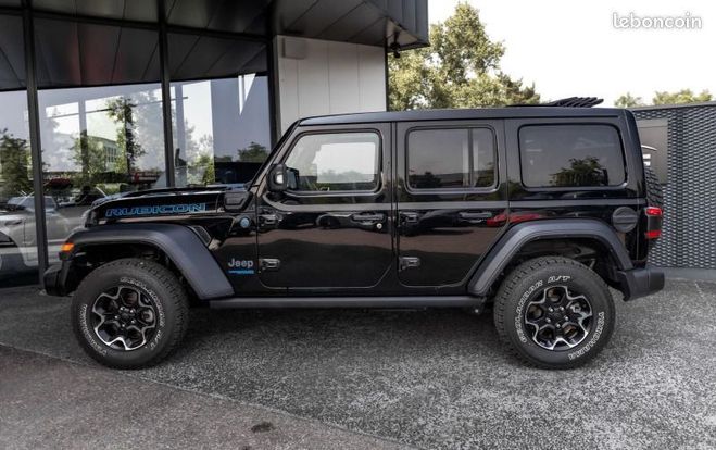 Jeep Wrangler MY21 Unlimited 4xe 2.0 l T 380 ch PHEV 4 Noir de 2021