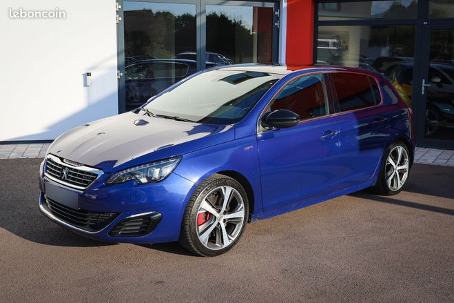 Peugeot 308 II GT 2.0 BlueHDi 181 ch bote automatiq Bleu de 2016