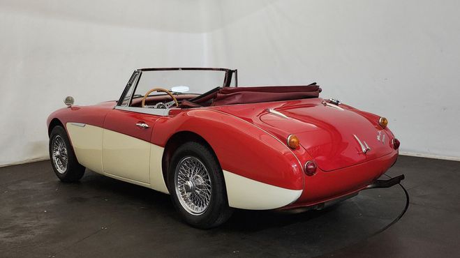 Austin healey 3000 MK3 BJ8 Rouge de 1966