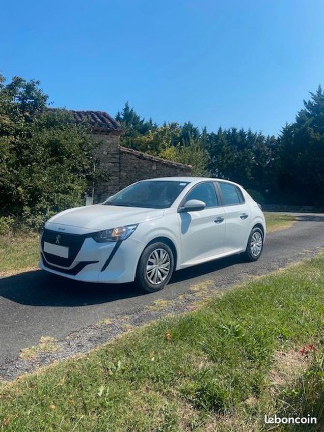 Peugeot 208 premium pack bhdi 100 Blanc de 2021