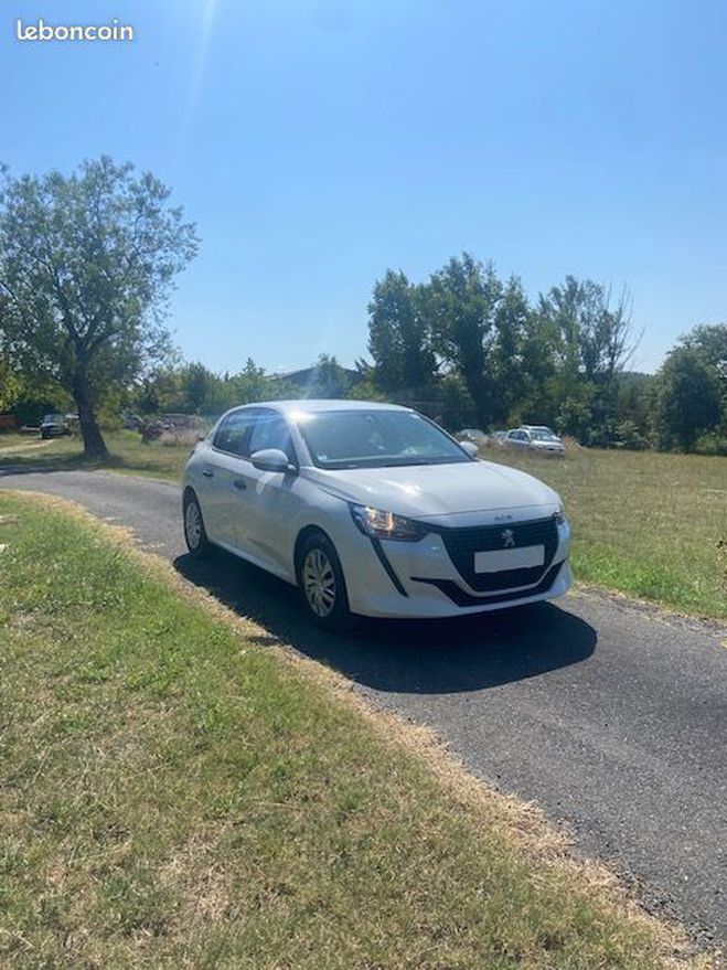 Peugeot 208 premium pack bhdi 100 Blanc de 2021