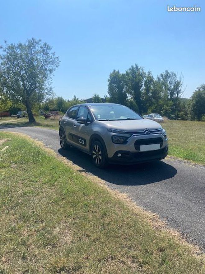 Citroen C3 v4 bhdi 100 bvm6 shine Beige de 2021