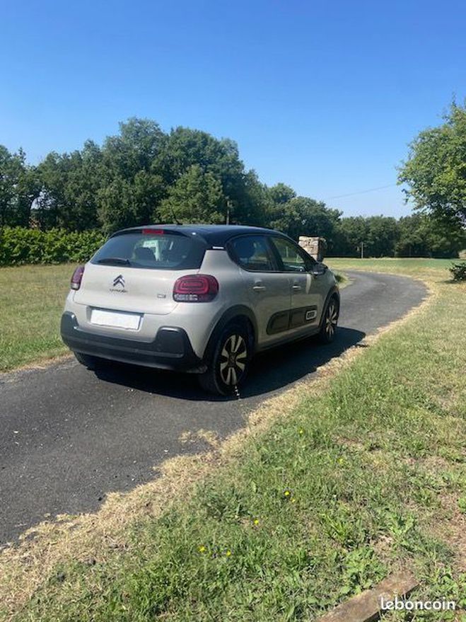 Citroen C3 v4 bhdi 100 bvm6 shine Beige de 2021