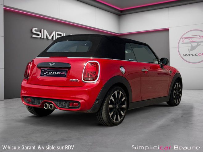 Mini Cabrio CABRIOLET F57 LCI Cooper S 192 ch BVA7 E Rouge de 2019