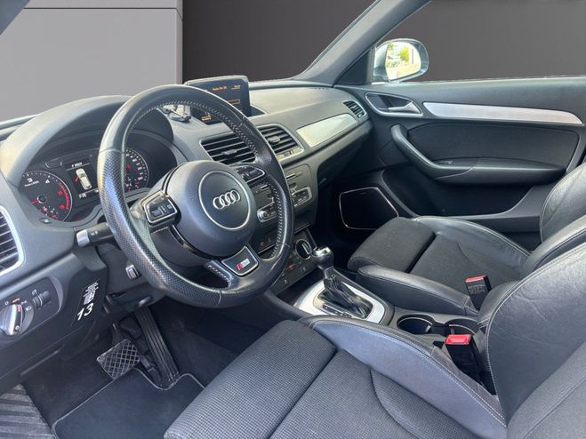 Audi Q3 2.0 TDI 150 ch S tronic 7 S line *GARANT Noir de 2018