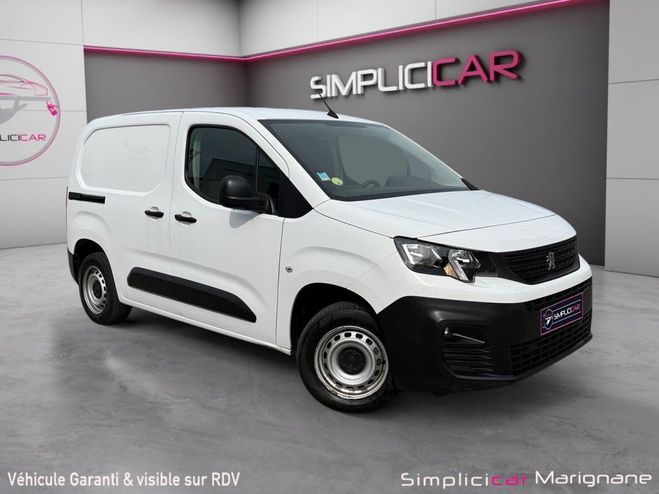 Peugeot Partner LONG 1,5 BLUE HDI 75 CH - 1 ERE MAIN - R Blanc de 2021
