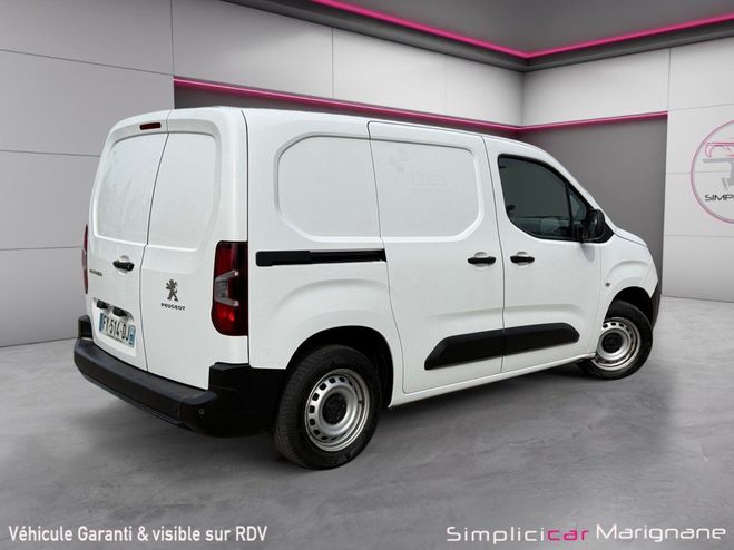 Peugeot Partner LONG 1,5 BLUE HDI 75 CH - 1 ERE MAIN - R Blanc de 2021