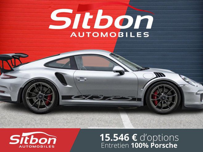 Porsche 911 991 GT3 RS 4.0 500 PDK Argent mtalilis de 2016