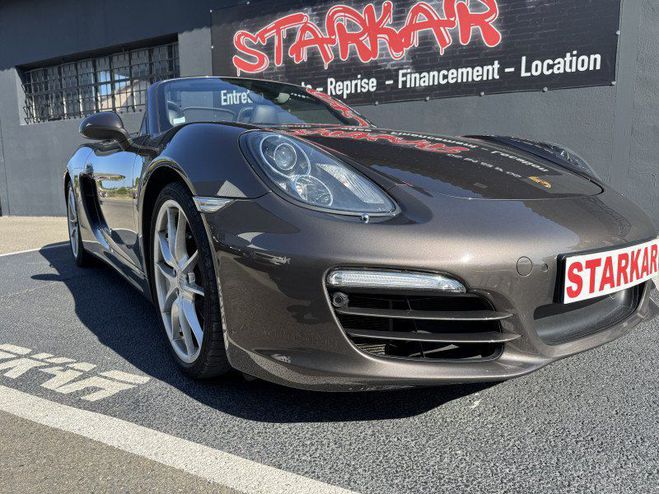 Porsche Boxster (981) 2.7 265CH PDK Marron de 2013