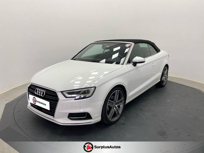 Audi A3 Cabriolet (3) 2.0 TDI 150 S TRONIC DESIG Blanc de 2016