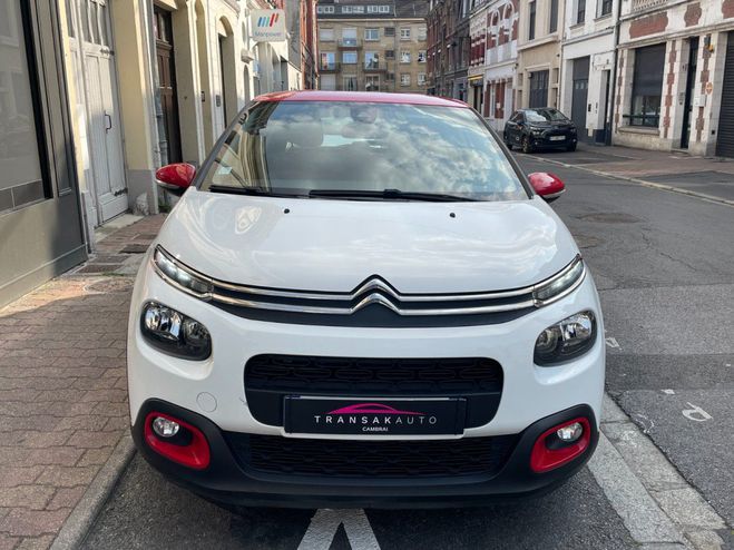 Citroen C3 82 Shine / CARPLAY / CAMERA DE RECUL Blanc de 2017