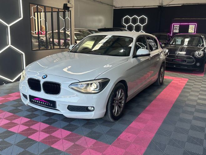 BMW Serie 1 F20 Lounge Plus BVA 118d 143 ch ~ Dmarr Blanc de 2012