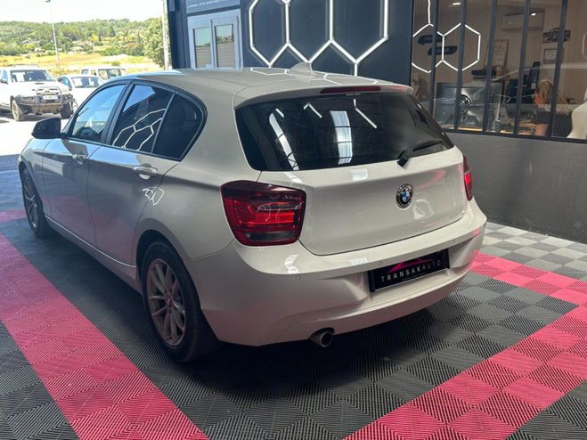 BMW Serie 1 F20 Lounge Plus BVA 118d 143 ch ~ Dmarr Blanc de 2012