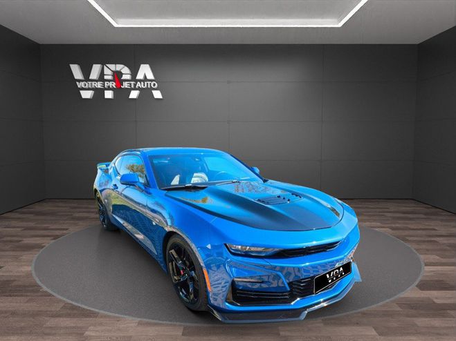 Chevrolet Camaro  6.2 V8 SS  453 ch  HUD  Siges vent Bleu de 2019