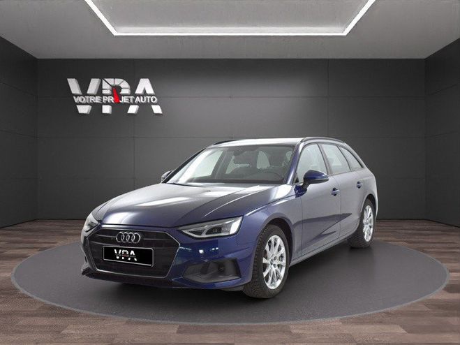 Audi A4 Avant 40 TDI S tronic  204 ch  LED  N Bleu de 2022