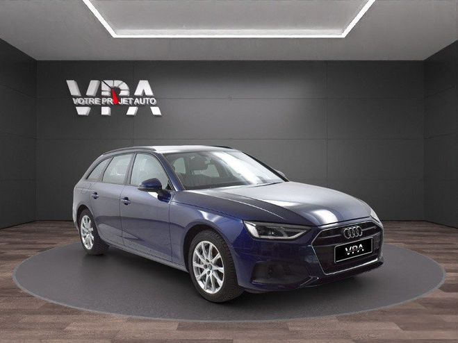 Audi A4 Avant 40 TDI S tronic  204 ch  LED  N Bleu de 2022