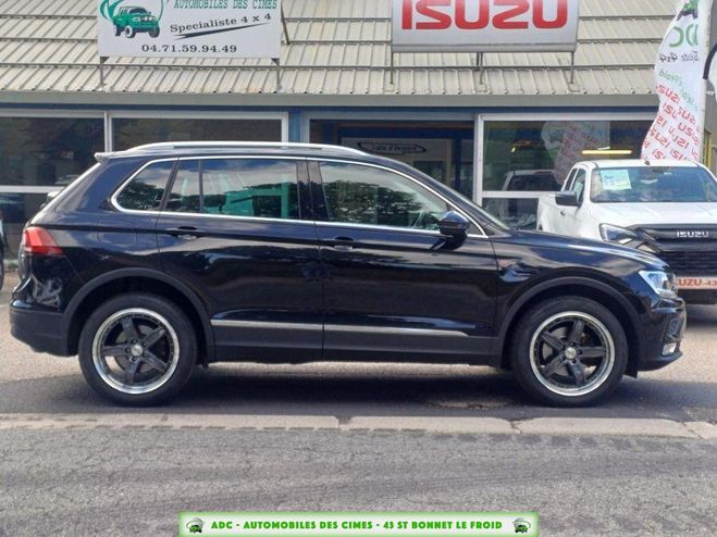 Volkswagen Tiguan PHASE 2 0 TDI 150 CONFORTLINE 4MOTION BV Noir de 2017