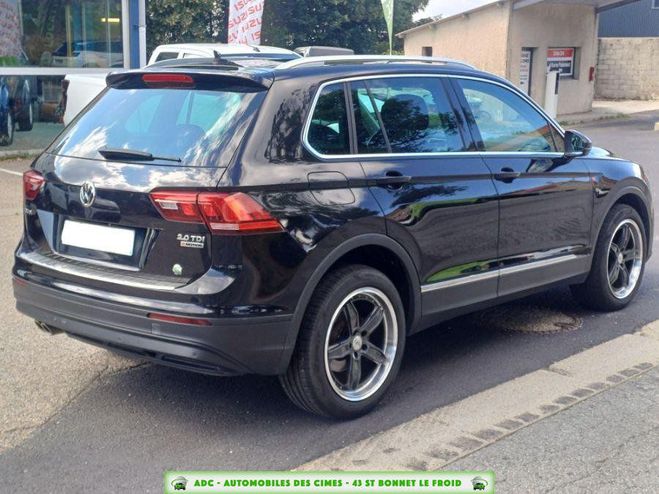 Volkswagen Tiguan PHASE 2 0 TDI 150 CONFORTLINE 4MOTION BV Noir de 2017