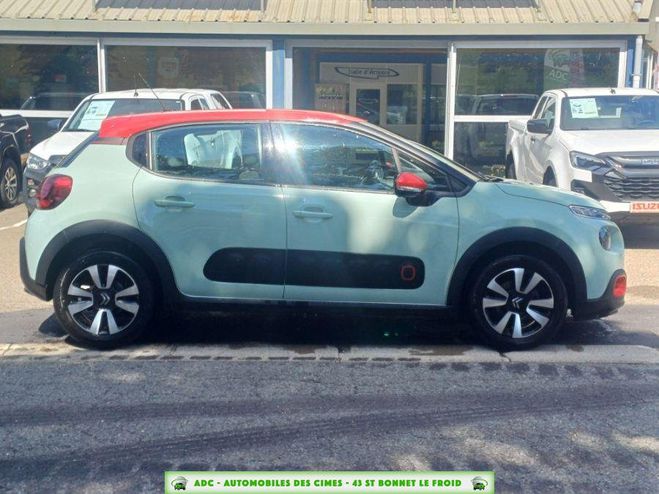 Citroen C3 1.5 BLUE HDI 100 SHINE BV5 Vert de 2019
