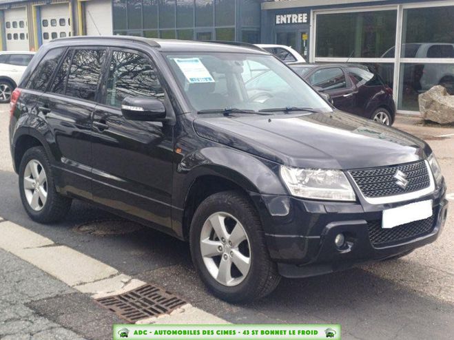 Suzuki Grand Vitara 1.9 DDIS 130cv 4X4 5P BVM Noir de 2013