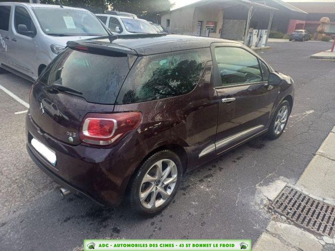 Citroen DS 3 PureTech (110ch) BVM Rouge Fonc de 2017