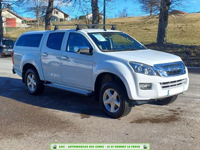 Isuzu Dmax x CREW CAB 2.5TDI 163CH A/T BVA SOLAR PL Blanc de 2016