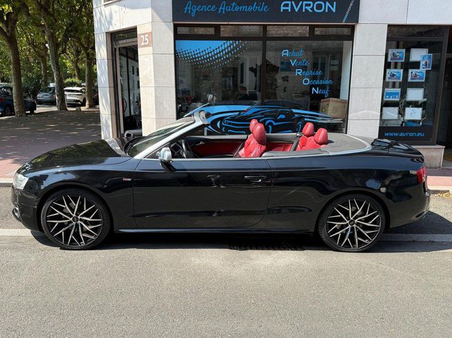 Audi A5 CABRIOLET 3.0 V6 TDI 240 DPF S LINE QUAT Noir Mtallis de 2009