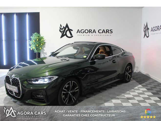 BMW Serie 4 420d xDrive Coup M Sport -190ch - Toit  VERT FONCE de 2021