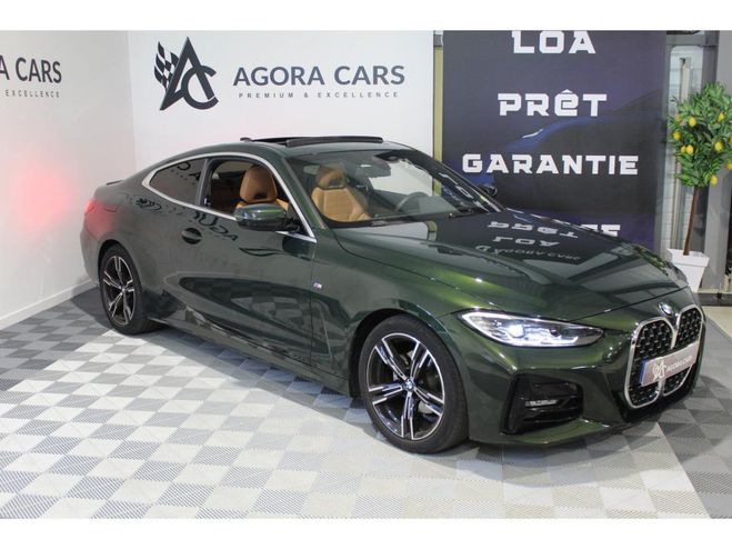 BMW Serie 4 420d xDrive Coup M Sport -190ch - Toit  VERT FONCE de 2021