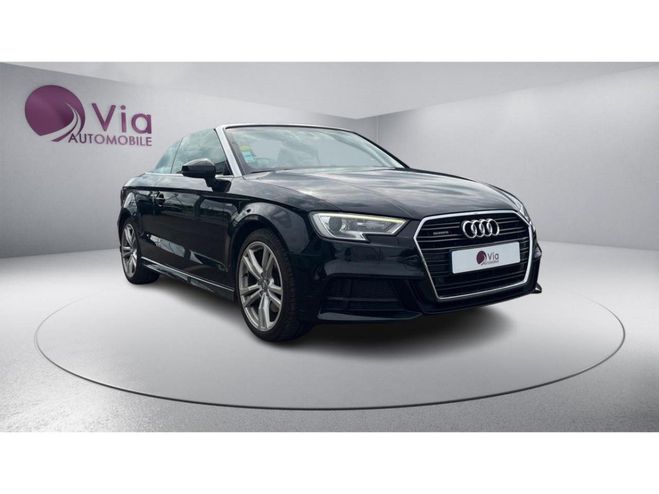 Audi A3 Cabriolet 2.0 TDI - 184 S Line - BVA - C NOIR de 2017
