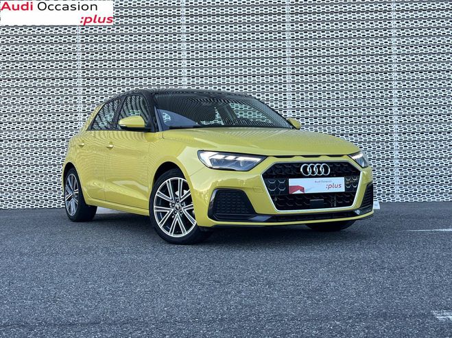 Audi A1 Sportback 30 TFSI 110 ch S tronic 7 Adva Jaune de 2022
