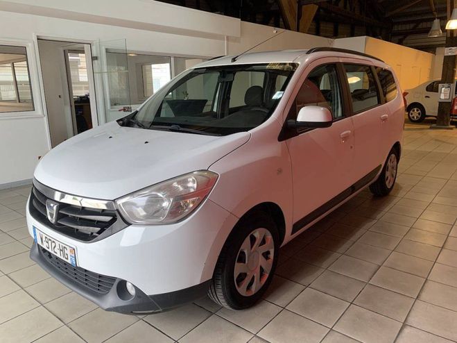 Dacia Lodgy 1.5 dCi 90 eco Laurate 7 places BLANCHE de 2012