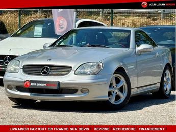  Voir détails -Mercedes Classe SLK 200 KOMPRESSOR 2.0 163 BVA5 à Nice (06)