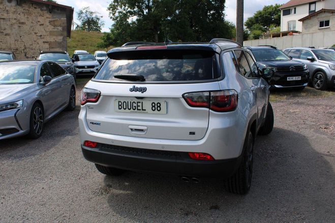 Jeep Compass 1.3 GSE T4 240CH S 4XE PHEV AT6 Gris / Toit Noir de 2021