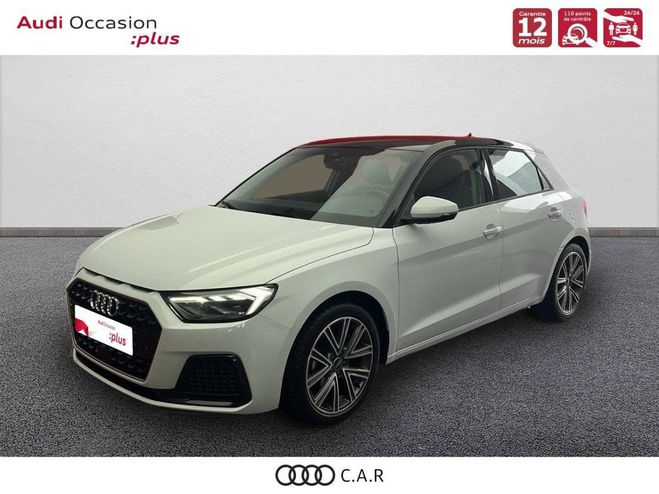 Audi A1 Sportback 25 TFSI 95 ch S tronic 7 Advan Blanc de 2022