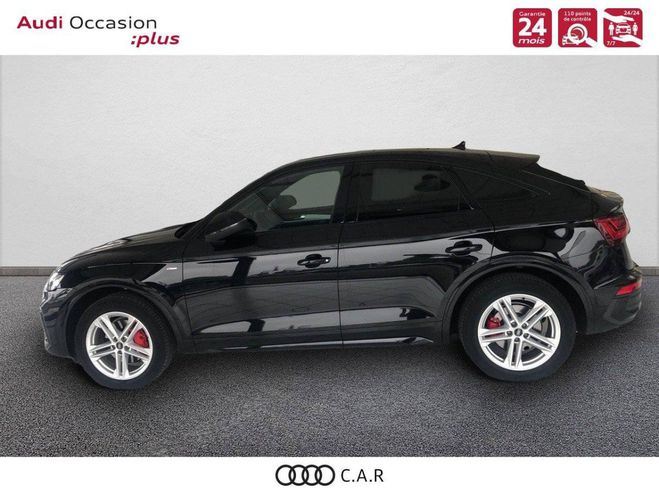 Audi Q5 Sportback 40 TDI 204 S tronic 7 Quattro  Noir de 2021