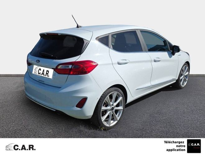 Ford Fiesta 1.0 EcoBoost 140 ch S&S BVM6 Vignale Blanc de 2018