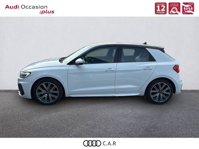 Audi A1 Sportback 25 TFSI 95 ch S tronic 7 S Lin Blanc de 2021