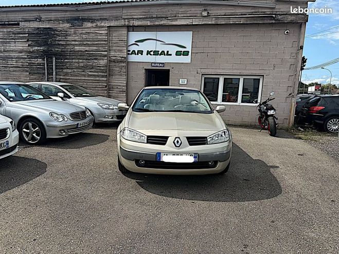 Renault Megane CC II 2.0 16V 136CH LUXE PRIVILEGE Beige de 2004