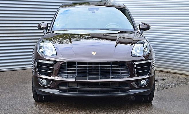 Porsche Macan Diesel 3.0 V6 258 ch S PDK Marron de 2016