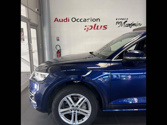 Audi Q5 2.0 TDI 163 S tronic 7 Quattro S line Bleu de 2018