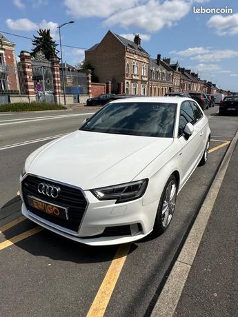  Voir détails -Audi A3 Sportback 1.4 COD TFSI 150 S-LINE à Amiens (80)