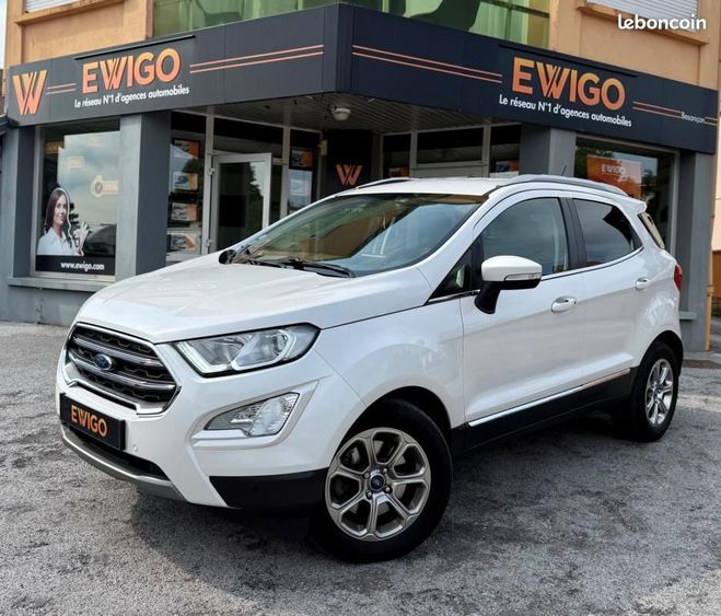 Ford Ecosport 1.0 SCTI 125 TITANIUM BVA Blanc de 2018