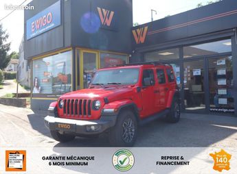  Voir détails -Jeep Wrangler 2.0 T 380 CH 4XE HYBRID PHEV 17.3KWH 80T à Bourgoin-Jallieu (38)